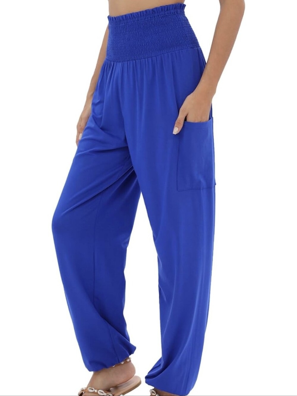 High-Waist Harem Pants
